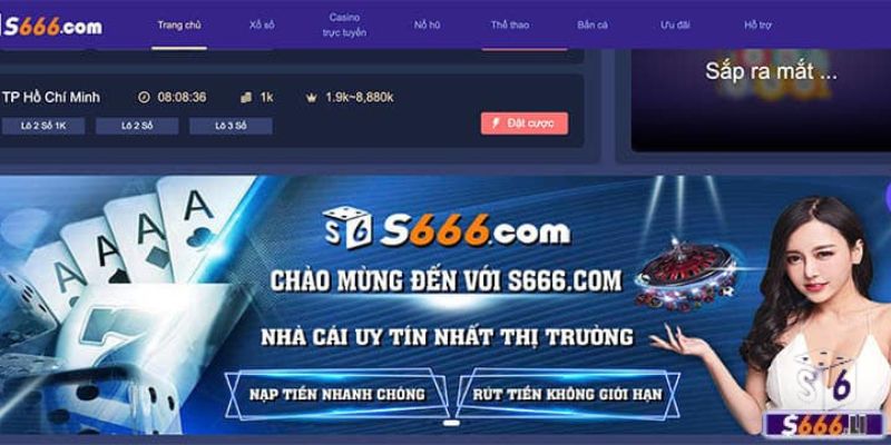 Truy cập vào trang chủ bằng đường link an toàn